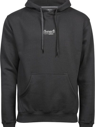 fluomoto premium hoodie black