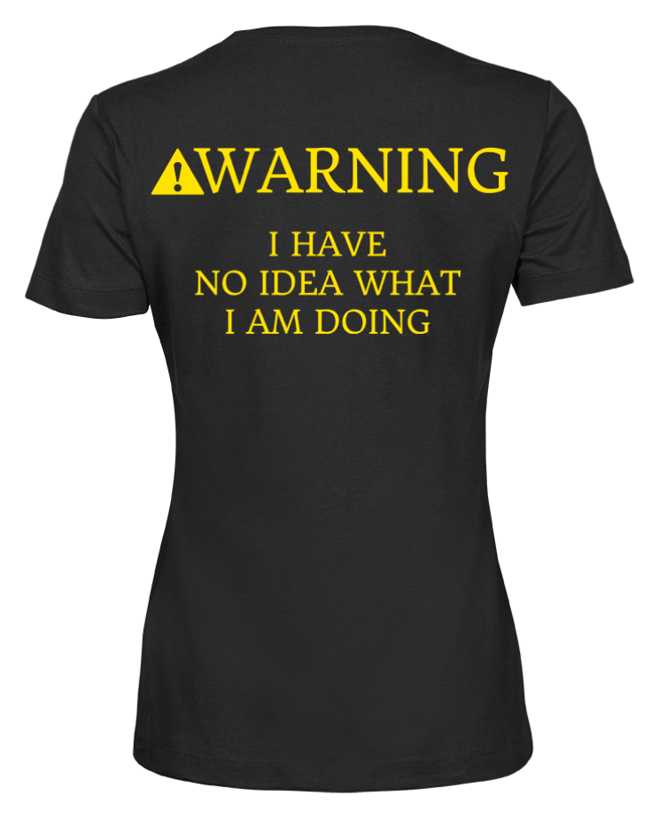 warning tshirt bikergirl woman motogirl