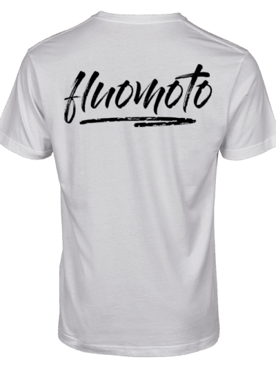 shirt fluomoto back casual motorcycle