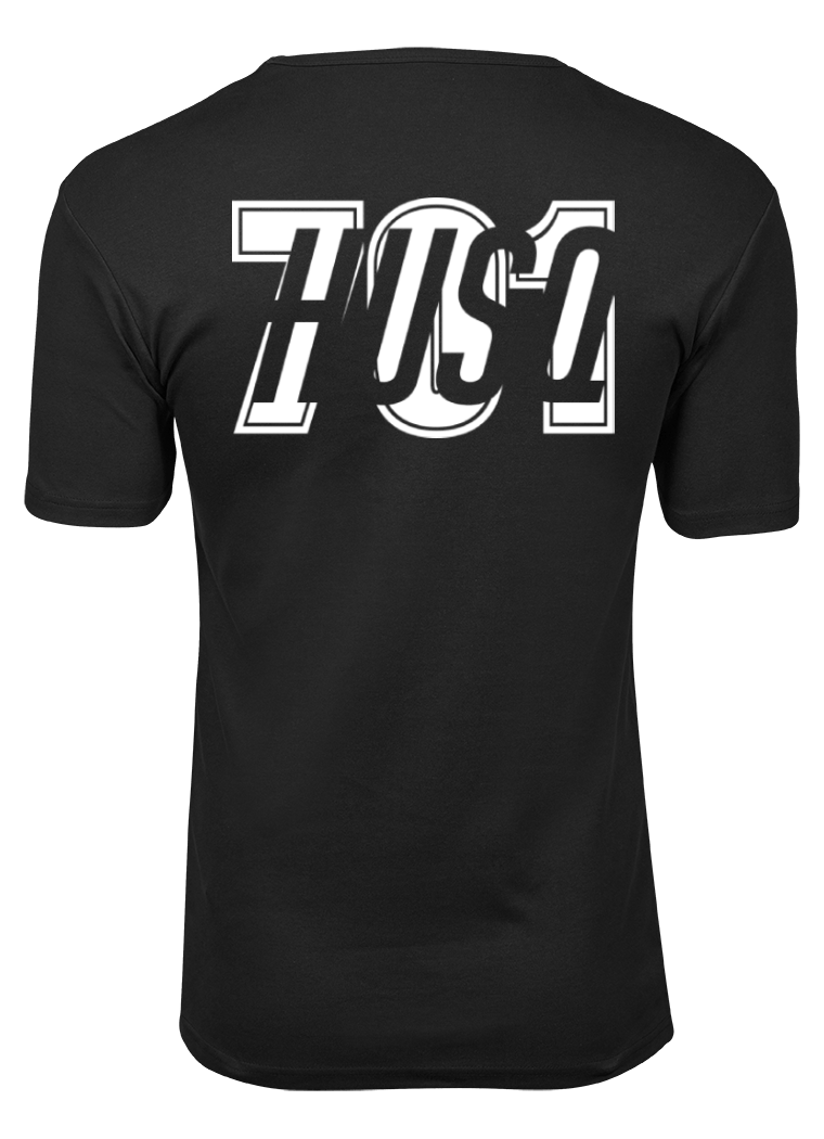 701 husqvarna t-shirt premium black back fluomoto